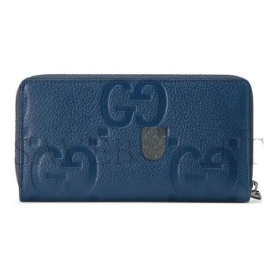 GUCCI JUMBO GG ZIP AROUND WALLET 739484 (19*10.5*2.5cm)